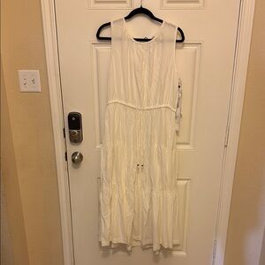 Calvin Klein sleeveless Maxi beach dress Size 14